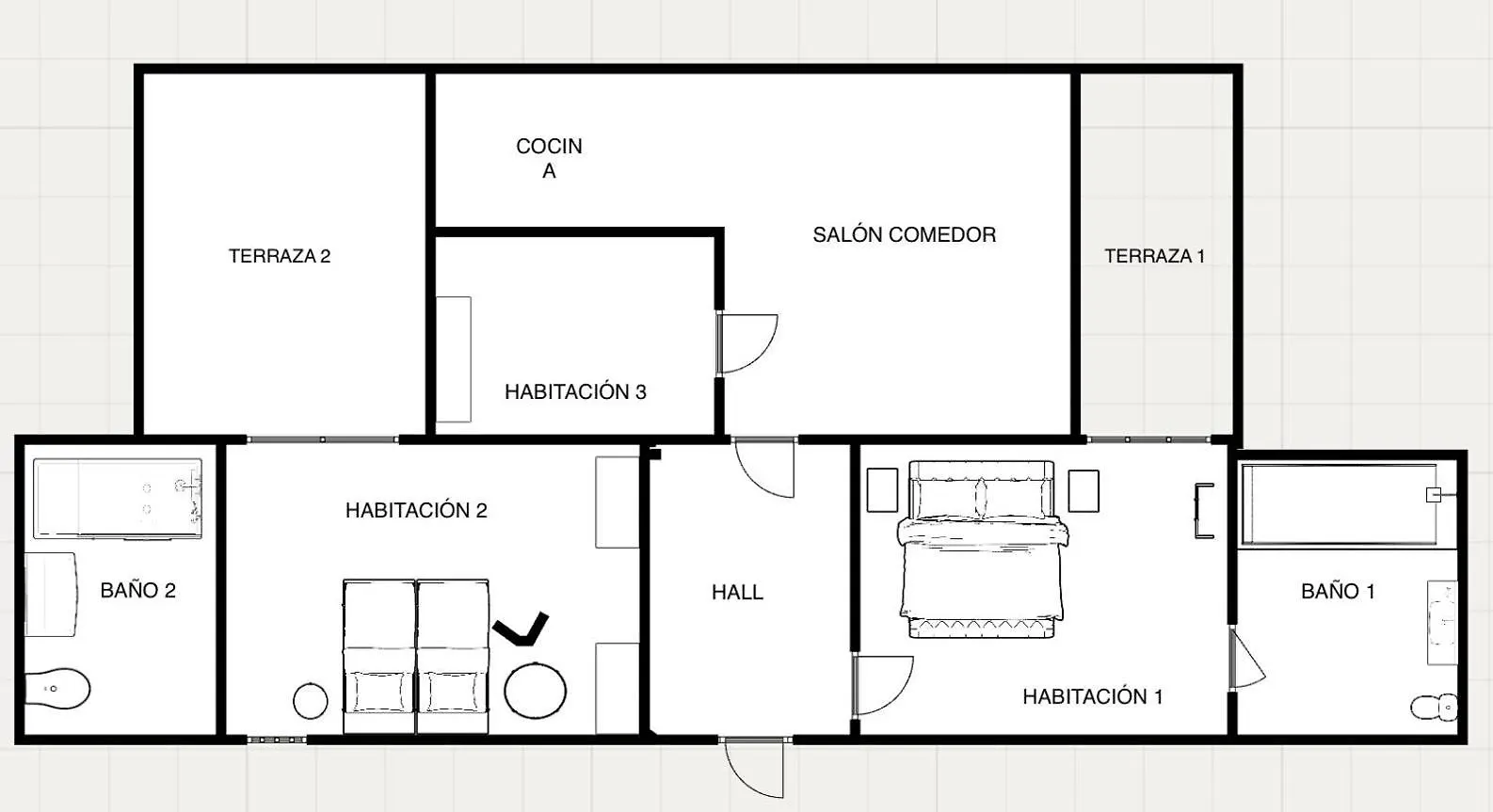 바르셀로나 Sibsbcn-Paseo De Gracia Penthouse-Luxury-Terraces 아파트
